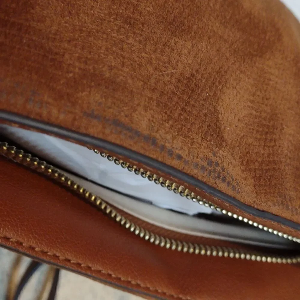 INC Suede Purse.  P3
